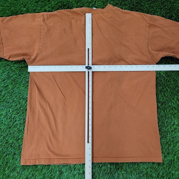 Vintage Funny Caveman Shirt XL 23x27 Geek-Humor Cropped Y2K - Picture 3 of 11